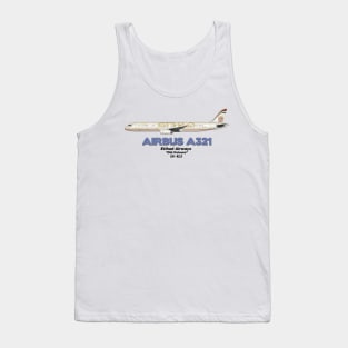 Airbus A321 - Etihad Airways "Old Colours" Tank Top